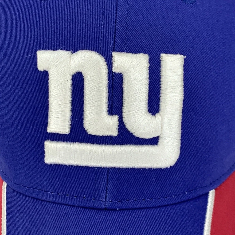 New York Giants NY Blue Red Youth Hat 47 NFL Football Strapback Team Apparel Cap